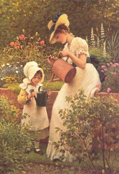 Leslie George Dunlop : The Young Gardener
